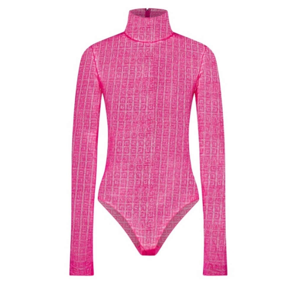 Givenchy Fuchsia Long-sleeve Bodysuit - NEW WITH TAGS